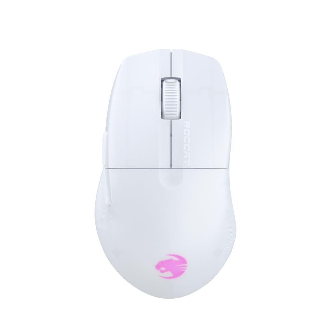 ROCCAT ߥ󥰥ޥ PURE AIR Ķ54g 磻쥹 ۥ磻/ 2.4GHz̵/Bluetooth ؼ/26...