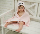 [DEIGO] ディーゴ 出産祝い ベビー フード付きバスタオル 赤ちゃん バスローブ ギフト 男の子 女の子 アザラシ ピンク #5907