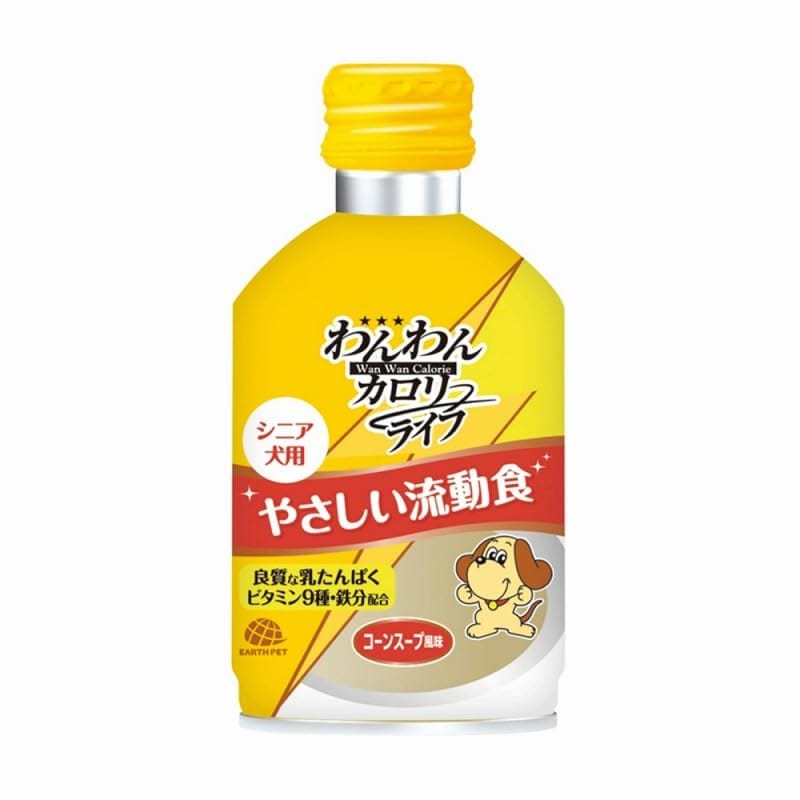 （まとめ買い）アース・ペット わんわんカロリー ライフ シニア犬用 275ml 犬用フード 【×12】
