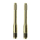 Crown Doris 汎用 ホイール セッティング ボルト 取り付け 落下防止 タイヤ交換 補助 ステンレス 工具 2本 M12xP1.5 ゴールド 金