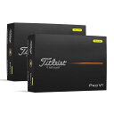 タイトリスト PRO V1 2025 イエロー【2ダースセット(24球)】