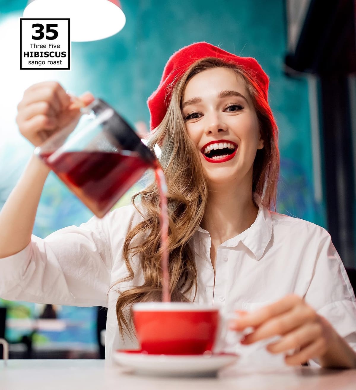 35COFFEE ハイビスカスティー 沖縄 サンゴ焙煎 テトラバッグ 3箱（30パック）