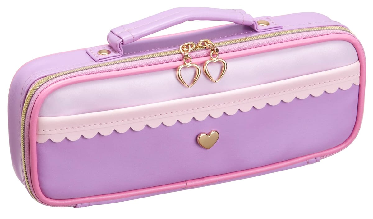 レイメイ藤井 ペンケース 筆箱 トップライナーペンケース ハート