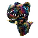 dinofactory T-Rex ゴルフヘッドカバー 恐竜ドライバーヘッドカバー (スパークルブラック)