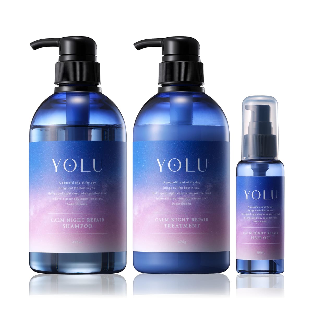 YOLU ヨル | シャンプー トリートメント ヘアオイル 3点 セットのサムネイル