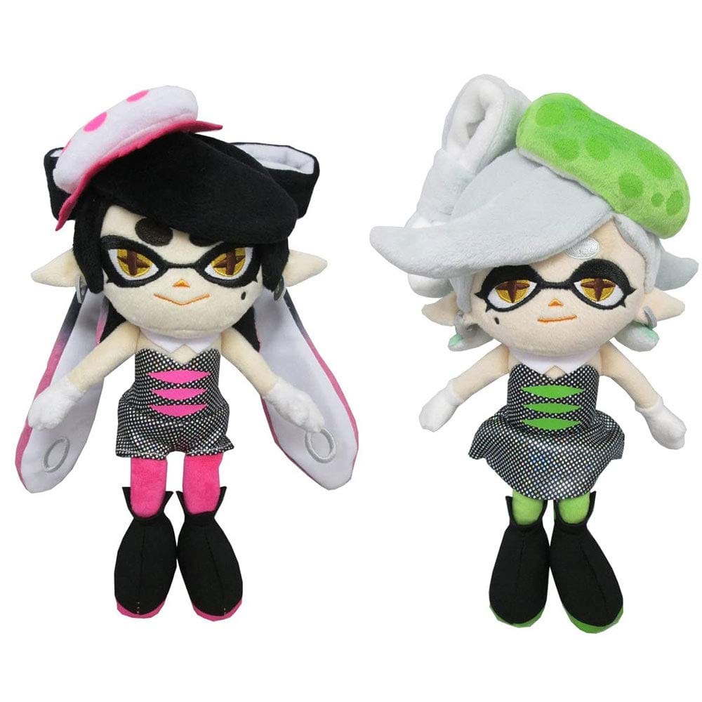 スプラトゥーン ぬいぐるみ シオカラーズ アオリ ＆ ホタル (S) 2種セット 高さ23cm スプラトゥーン ALL STAR COLLECTION