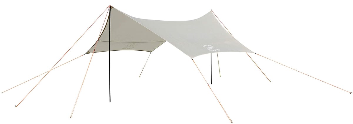 キャプテンスタッグ(CAPTAIN STAG) テント タープ ヘキサタープ [4-6人用] 【サイズ400×420×H220cm】 UV・PU加工 キャリーバッグ付き モンテ UA-1077