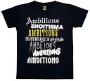 [ONE OK ROCK] ワンオクロック 2018 AMBITIONS JAPAN DOME TOUR 公式グッズ DOME Tシャツ-D(Fonts) (M)