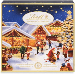 リンツ Lindt チョコレート リンドール クリスマスマーケット アドベントカレンダー 2023 115g