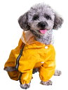 &#128054;【ビショビショ防止】レインコート生地にEVA防水処理を施すことで、突然の大雨からも愛犬を守ります。雨散歩後のビショビショやドロドロを防いでくれるので、お外に出しずらい梅雨の時期も安心です。&#128054;【動きやすさ重視】防水性能を重視しすぎて重くて動きにくい素材で愛犬の散歩意欲を削いでしまっては意味がないと私たちは考え、軽くて薄いポリエステル素材を使用しています。ワンちゃんの軽快な動きをサポートします。&#128054;【簡単着脱】5STEPでカンタンに着脱できるようになっています。カンタンな取扱説明書付きなのでめんどくさがり屋のあなたにもオススメです。&#128054;【開放的なデザイン】雨の日でも愛犬を散歩に連れて行く理由として最も多く挙げられたのが、『愛犬が外でしかおトイレできないから』でした。私たちのレインコートは、男の子も女の子もおトイレができるようにデザインしています。&#128054;【30日間返金保証】お客様に安心してお使いいただくため、ご満足いただけなかった場合にどんな理由でも返金保証を承っております。詳しくは同封の取扱説明書をご覧ください。 【ビショビショ防止】レインコート生地にEVA防水処理を施すことで、突然の大雨からも愛犬を守ります。雨散歩後のビショビショやドロドロを防いでくれるので、お外に出しずらい梅雨の時期も安心です。