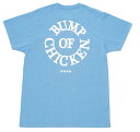 BUMP OF CHICKEN(バンプオブチキン）TOUR 2019 Summer GOODS Logo Tシャツ「ブルー」 (XL)