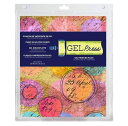 ジェル プリント プリンティングプレート GelPress 【 正規品 】【全米大ヒット 新しい アート 体験】ゲルプリント プリントプレート モノプリント アート ツール 版画 スクラップ ブック ポスト カード 画材 絵の具 絵画 コラージュ【30.