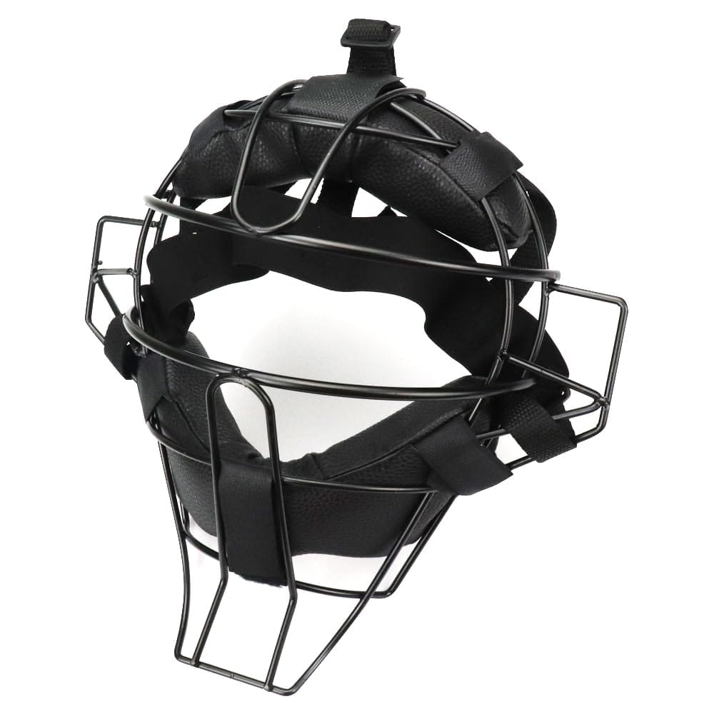 キャッチャー用フェイスガード 大人用 審判兼用 フェイスプロテクター 軽量型 キャッチャー 審判 野球 ソフトボール