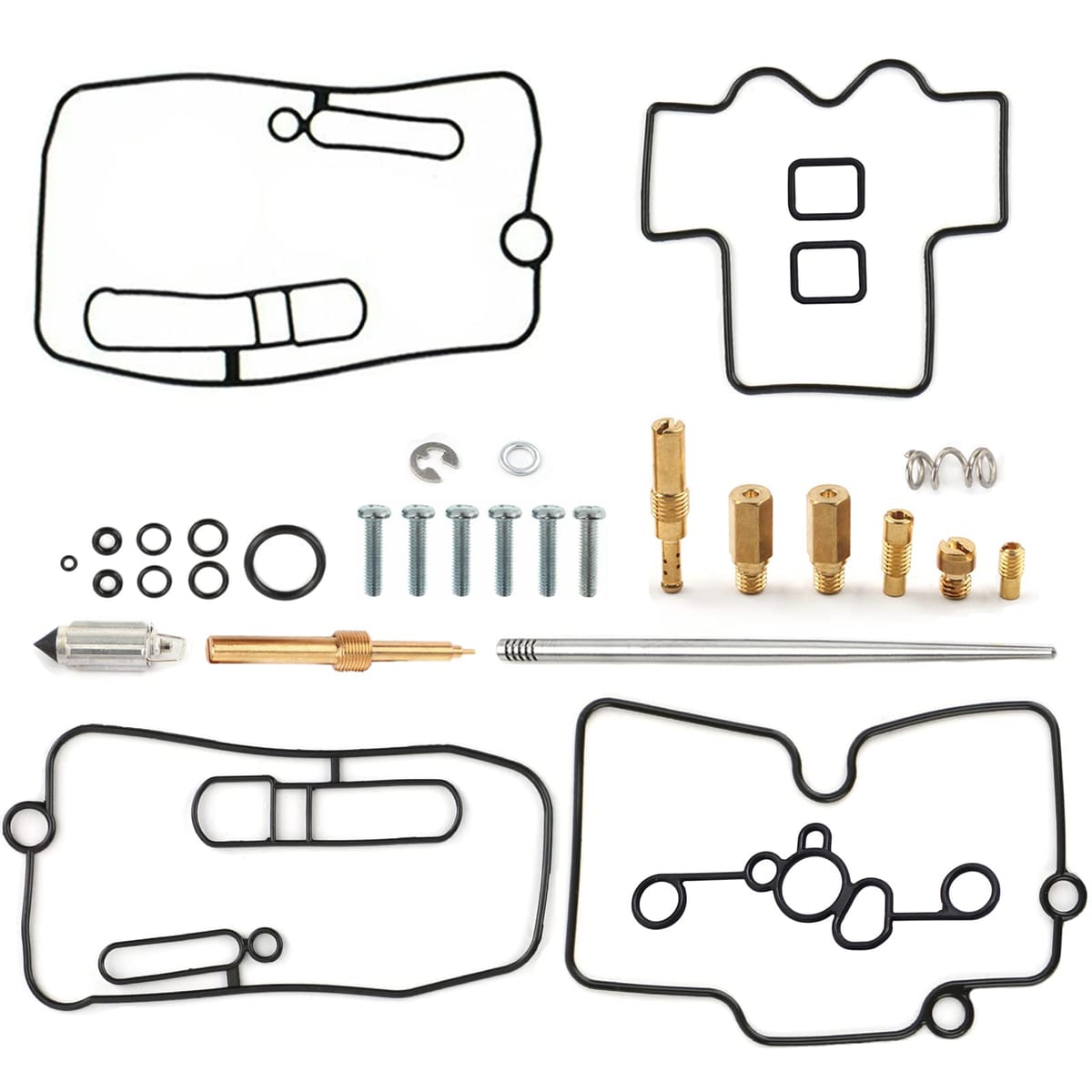 Motorcarb ケイヒンFCR MXキャブレターリビルドキット28 32 33 35 37 39 41に適合。