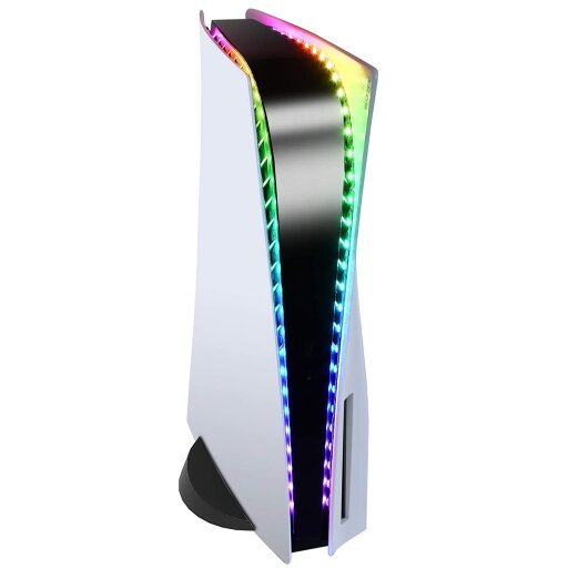 Auarte LEDライトストリップ PlayStation 5/PS5スリムディスク&デジタルエディションに対応 5050 RGB LEDライト 7色 358効果 DIYデコレーションアクセサリー PS5コンソール用LEDライト リモコン付き Auarte LEDライトストリップ PlayStation 5/PS5スリムディスク&デジタルエディションに対応 5050 RGB LEDライト 7色 358効果 DIYデコレーションアクセサリー PS5コンソール用LEDライト リモコン付き