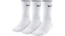 (S, White/Black) - Nike 3PPK Lightweight Crew,Unisex Adult Socks, Pack of 3