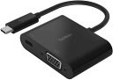 ノートパソコンやタブレットのUSB-Cポートに本製品のUSB-C端子（Thunderbolt 3ポート対応）を接続し、VGAポートにて最大1920x1200 (1080p)/60Hzで大画面モニターに映像出力し、同時にUSB-Cポートより最大60W給電が可能です。【一つのUSB-Cポートから映像出力と充電が同時でOK】 　ノートパソコンやタブレットのUSB-Cポートに本製品のUSB-C端子（Thunderbolt 3ポート対応）を接続し、VGAポートにて大画面モニターに映像出力し、同時にUSB-Cポートより端末への充電が可能です。【長いプレゼンでもバッテリー心配いらず】60W PD （パワーデリバリー）対応。PCでプレゼンしながら充電可能。　【対応接続ポート】充電：USB-C（最大60W PD急速充電対応）【USB-Cポート搭載人気のモバイルPCに最適】iPad Pro、MacBook Pro、Surfaceなど、USB-CやThunderbolt 3を搭載したノートパソコンやタブレットで使用可能【安心サポート】保証期間 2年。日本語サポートセンター対応で、ユーザーの安心をサポート。