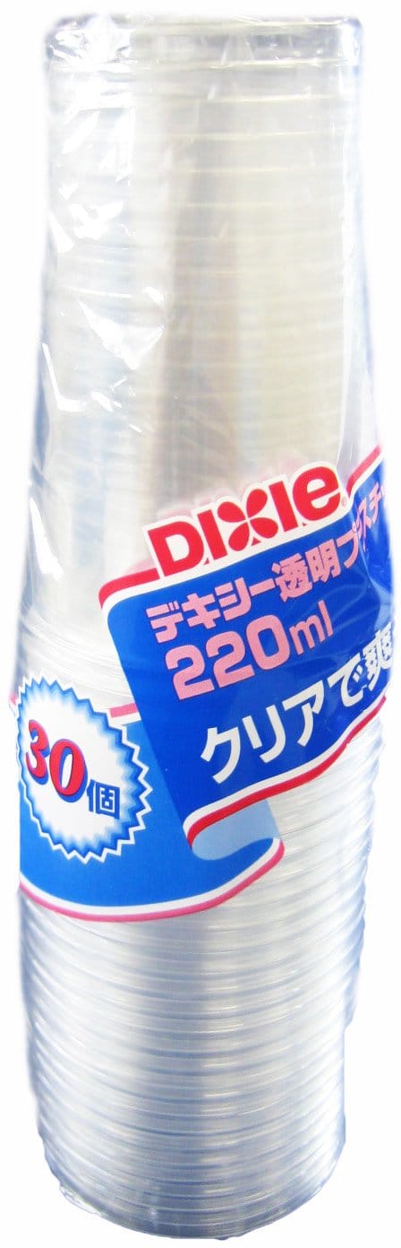 デキシー エコノウェア 透明プラカップ 220ml 30P