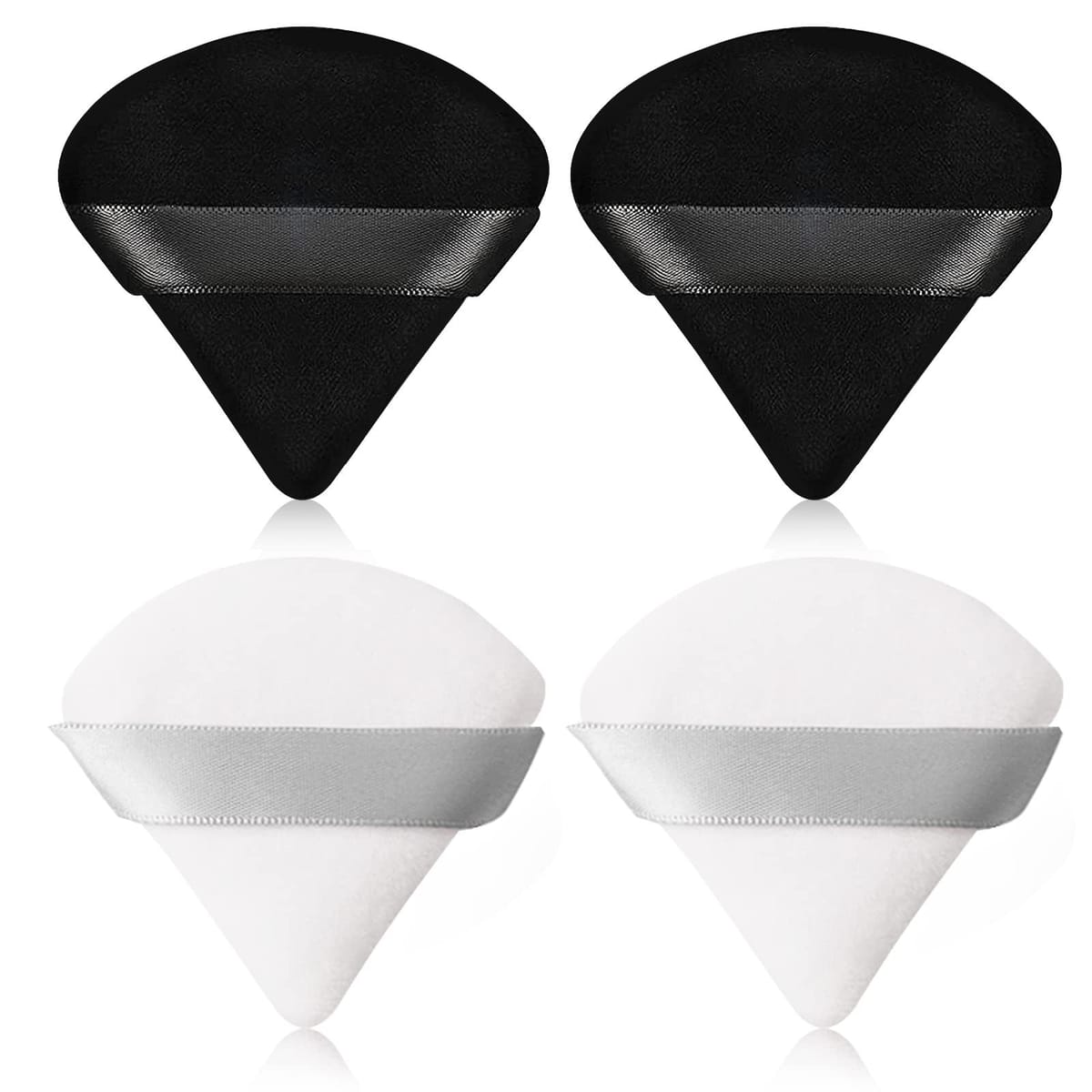 パウダー パフ フェイス メイクアップ スポンジ トライアングル パウダー パフ