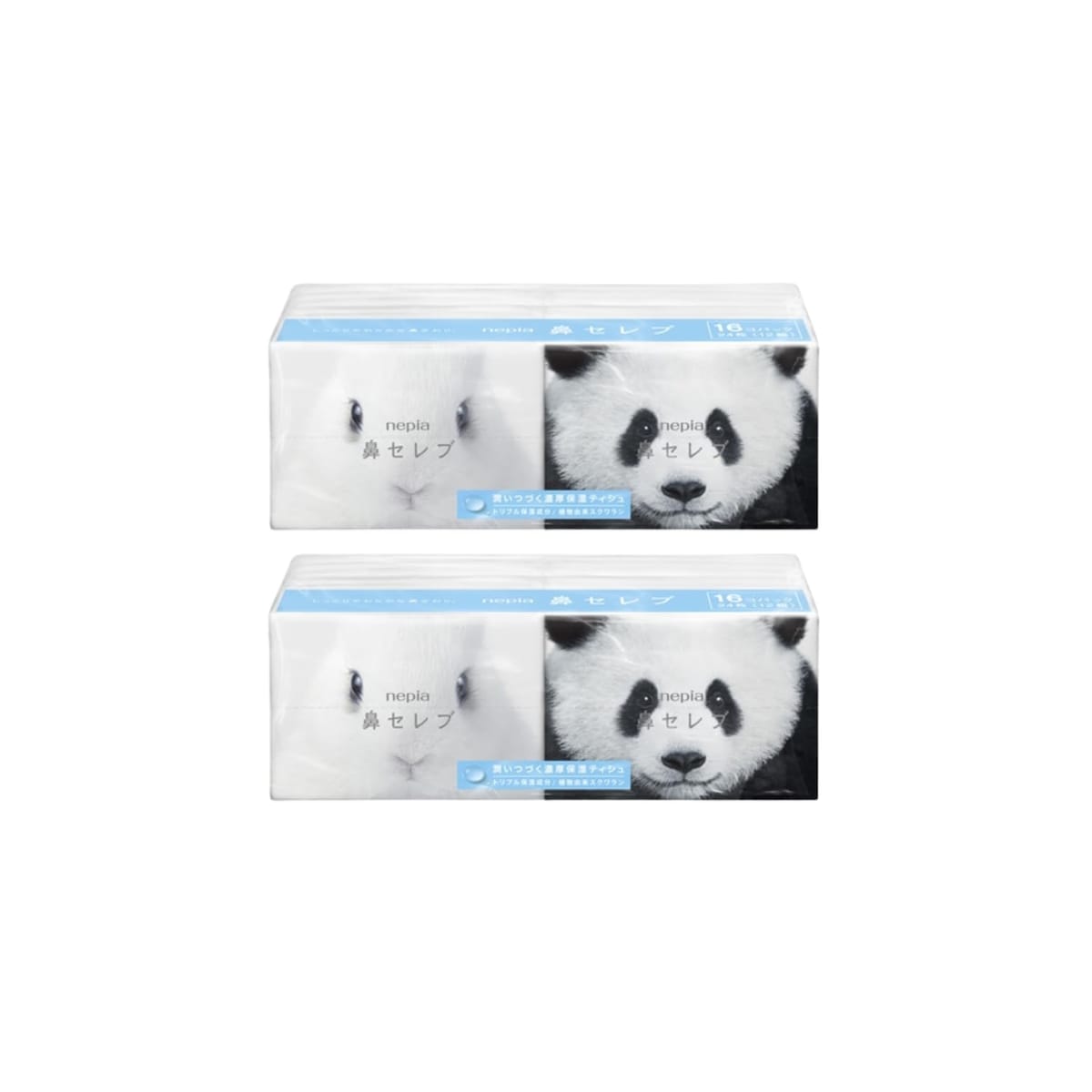 【まとめ買い】ネピア 鼻セレブ ポケットティッシュ 24枚 (12組) × 16個パック × 2個