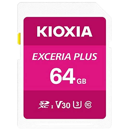 KIOXIA EXCERIA PLUS SDHCカード 64GB CLASS10 KSDH-A064G