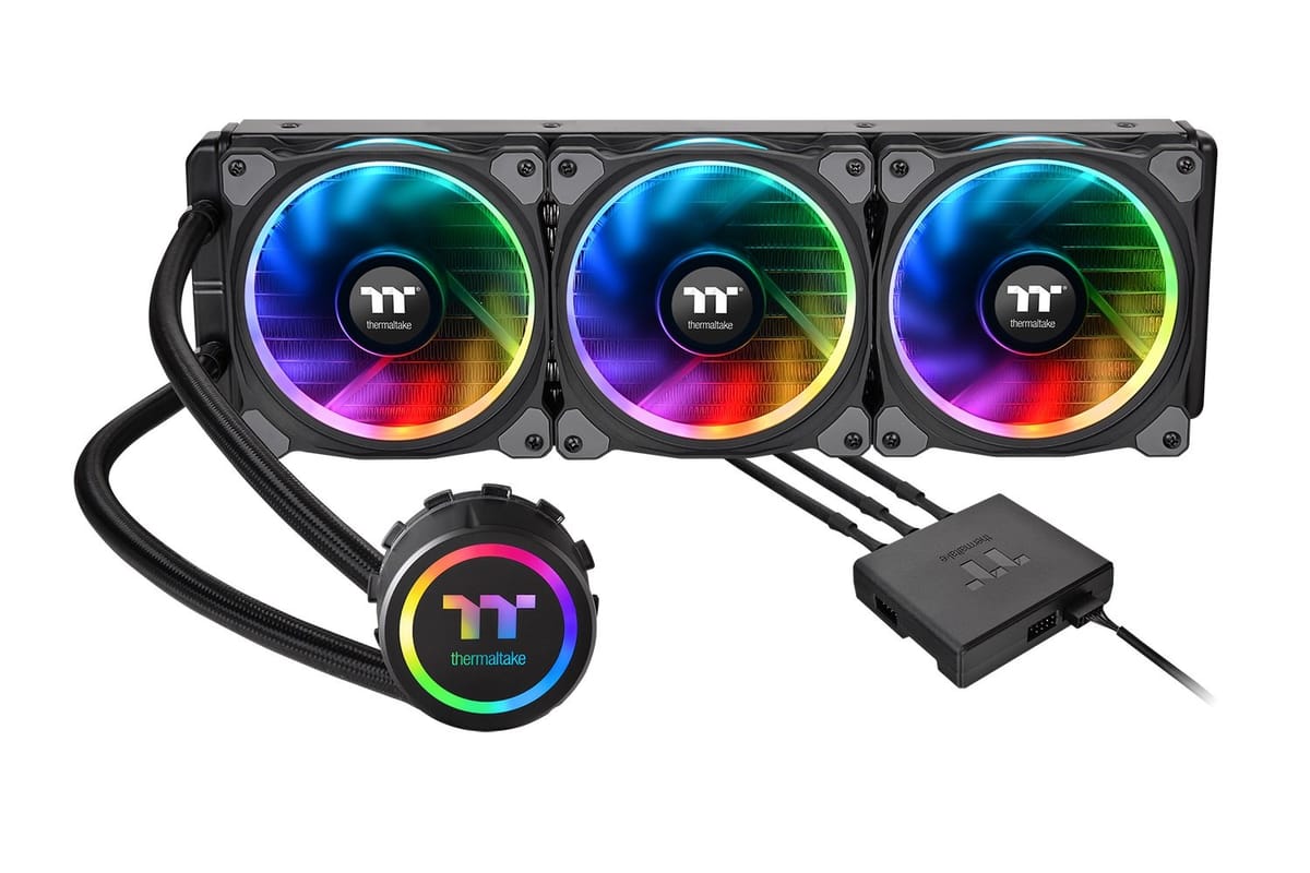 Thermaltake Floe Riing RGB 360 TT Premium Edition 一体型水冷CPUクーラー [RGB LED 搭載] FN1114 CL-W158-PL12SW-A