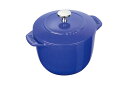 staub ストウブ 「 ラ ココット de GOHAN ブルーベリー L 20cm 」 ご飯鍋 炊飯 3合 IH対応 【シリアルナンバー付き日本正規販売品】 La Cocotte de GOHAN Z1026-726