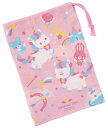 スケーター (skater) 子供用 コップ袋 21×15cm ユニコーン 日本製 KB62-A(3)