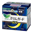 花王 ロリエ スリムガード 特に多い夜用 40cm 羽つき 11個入 × 6個セット