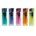 電子ライター プッシュ式 BAIKAL(バイカル )【まとめ買い10個セット】各色2個