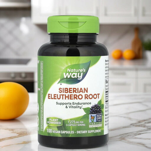 Nature's Way Siberian Eleuthero 100粒 シベリアエレウテロルート Nature's Way Siberian Eleuthero 100粒 シベリアエレウテロルート