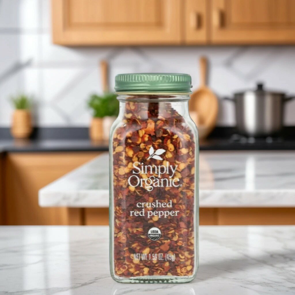 粗挽きレッドペッパー 45g クラッシュペッパー 胡椒 Simply Organic シンプリーオーガニック
