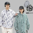 ハワイ旅行 長袖 メンズシャツ シャツジャケット ファッション レディース ユニセックス カジュアルシャツ ライトアウター 総柄シャツ デザイン感 ビーチ 旅行...
