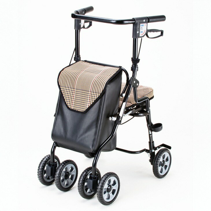 歩行車型 オアシス ブラックチェック