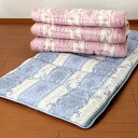 六つ折りでコンパクトになる軽量敷布団2色組(3)