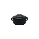 【送料無料】 野田琺瑯 NOMAKU(ノマク) キャセロール 20cm ブラック NOM-20TBK