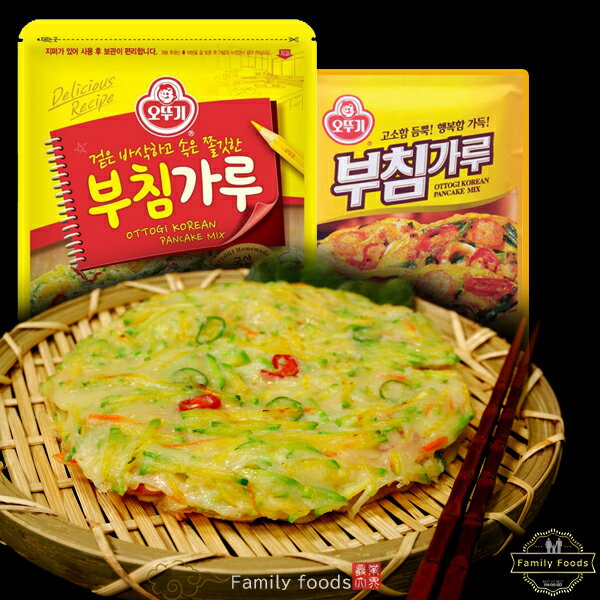 【送料無料】オットギ チヂミ粉 1Kg×5袋　/韓国風お好み焼き チヂミがご家庭でも簡単に作れるミックス粉