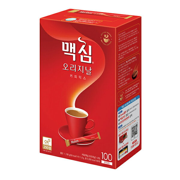 簡単に味わい深いコーヒーが、出来上がるインスタントコーヒーです。 豊かな香りを持った濃くも薄くもない味わいをそのまま いかしたステック状のコーヒーミックスです。 [原料名]　インスタントコーヒー15.0％、白砂糖、プリマエイ [内容量]　1200g（12gx100包入） [原産国地]　韓国 [賞味期限]　別途記載 [保管方法]　直射日光を避け常温で乾燥した所に保存して下さい。 [召し上がり方]　Coffee Mix 1袋にお湯100CCを入れよく混ぜて召し上がってください。 簡単に味わい深いコーヒーが、出来上がるインスタントコーヒーです。 豊かな香りを持った濃くも薄くもない味わいをそのまま いかしたステック状のコーヒーミックスです。