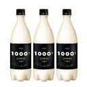 麹醇堂 クッスンダン 1000億プリバイオ マッコリ (PET) 750ml 【3本】 体内の乳酸菌を増やす!プロバイオティクス PREMIUM 高級 韓国 マ...