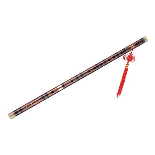 Sasuori バンブーフルート 笛子 伝統的な手作り 中国の楽器木管楽器 Cキー