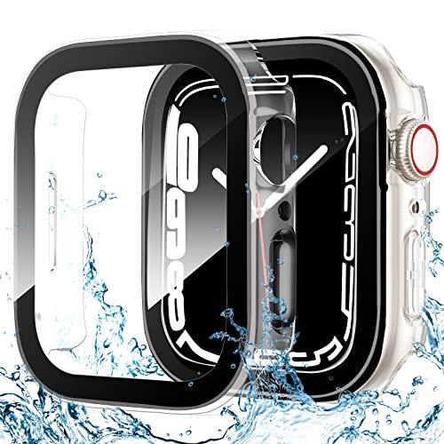 【2023強化版】 for Apple Watch ケース Apple Watch ケース 対応 IP68完全防水 バンド 水泳・スポーツ..