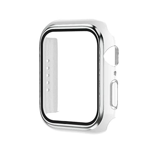 【2023強化版】AMAPC for Apple Watch ケース Apple Watch Series 6/SE/5/4 40mm 用 ケース 一体型 apple watch 用 カバー アップルウォッチ ケース 全面保護 耐久性 傷防止 Apple Watch 6/SE/5/4 40mm対応 日本旭硝子材 二重構造 apple watch 用カバー アップルウォッチ ケ