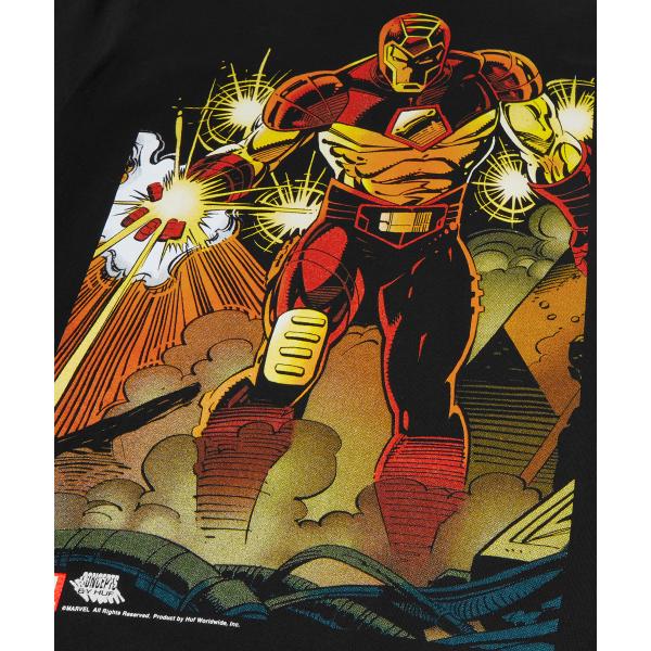 HUF X AVENGERS I AM IRON MAN TEE ハフ Tシャツ メンズ 正規取扱店 3