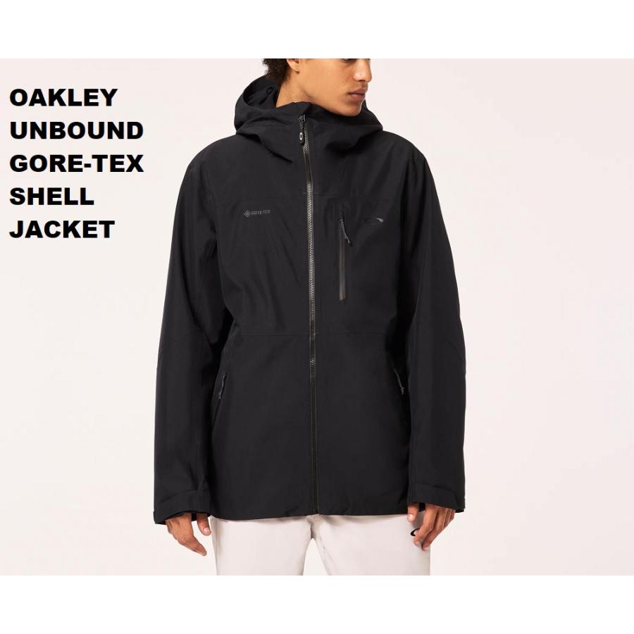 23/24 MODEL OAKLEY Unbound Gore-Tex Shell Jacket 正規販売店　オークリー　スノーボードウエア　ゴアテックス　ゴアテックスウエア　シェルジャケット