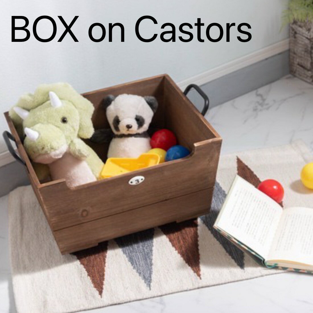 キャスター付きボックス キャスター付き ボックス おしゃれ 東谷　LFS-177 収納ケース ボックス 押入れ..