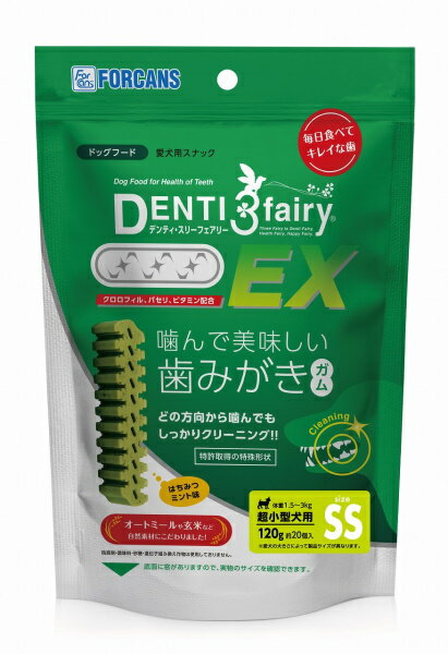 フォーキャンス デンティ・スリーフェアリー EX120 SS 120g(20本) (65300150)