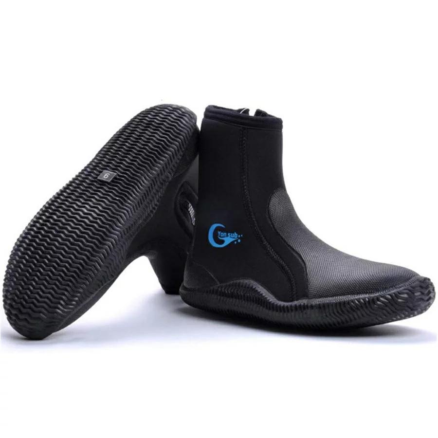 ダイビング ブーツ 5mm 磯靴 沢靴 渓流 ネオプレーンシューズ フィッシング マリンシューズ アウトドア..