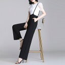 サロペット コンビネゾン オールインワン ワンピース パンツ オーバーオール レディース エレガント きれいめ カジュアル ノースリーブ レイヤード 大人 可愛...