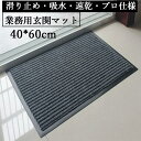 40×60cm 玄関マット 泥落としマット 洗える ドアマット ラグマット 吸水 屋内 屋外 業務用 家庭用 滑り止め付き シンプル 敬老の日