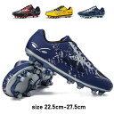 サッカースパイク メンズ 男の子 ジュニア 学生 サッカーシューズ トレーニングシューズ スニーカー スポーツ キッズ 靴 スタッド雪 滑り止め 22.5-27...